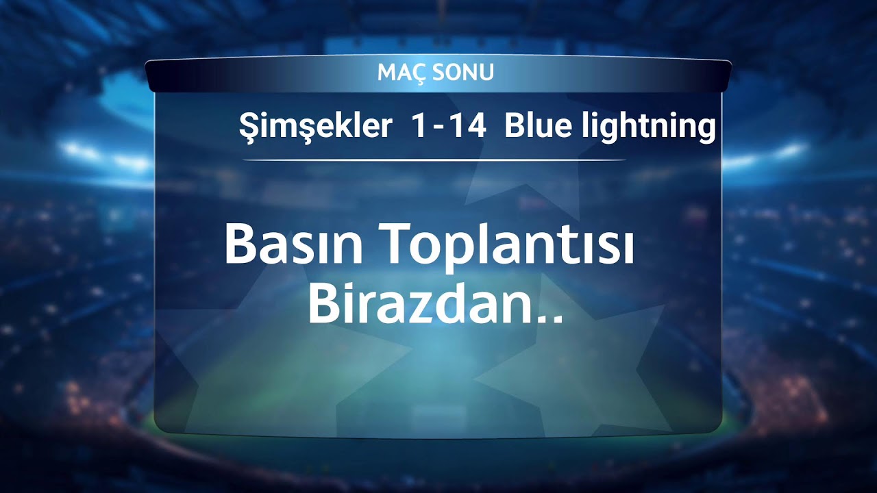 Şimşekler vs Blue lightning