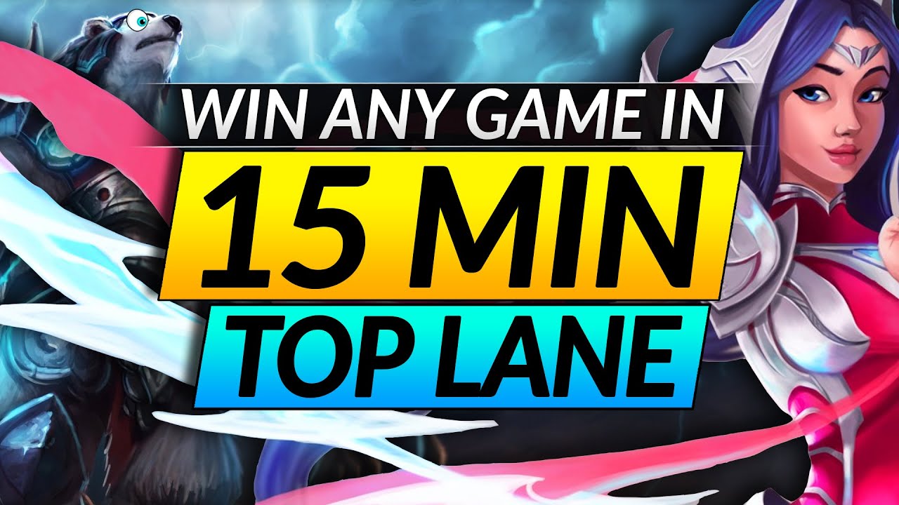 How to WIN ANY GAME in 15 MINUTES: Challenger Reveals The SECRETS of TOP Lane - LoL Pro Guide