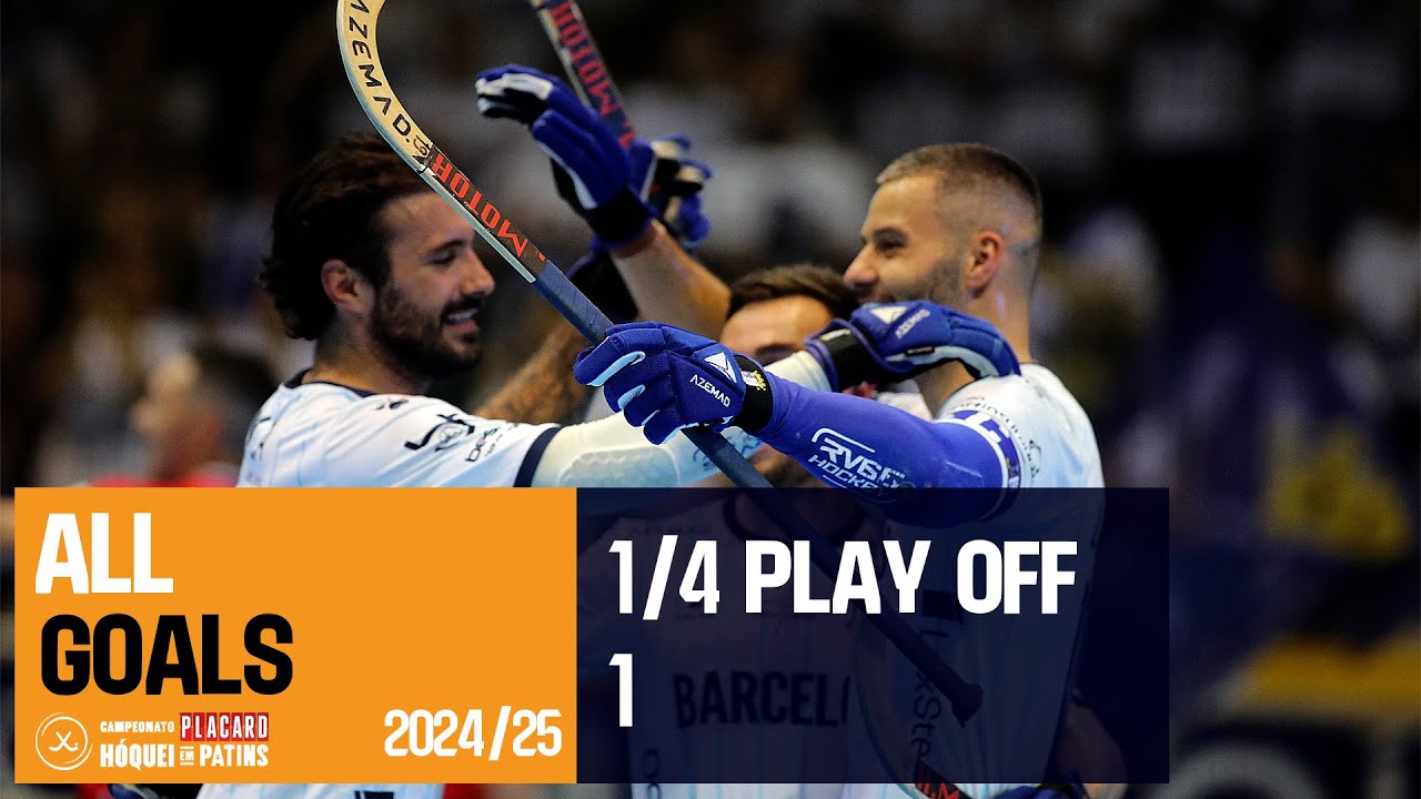 🏒 🥅 GOLS:  CN PLACARD 2024/25 - PLAY OFF - 1/4 | J1