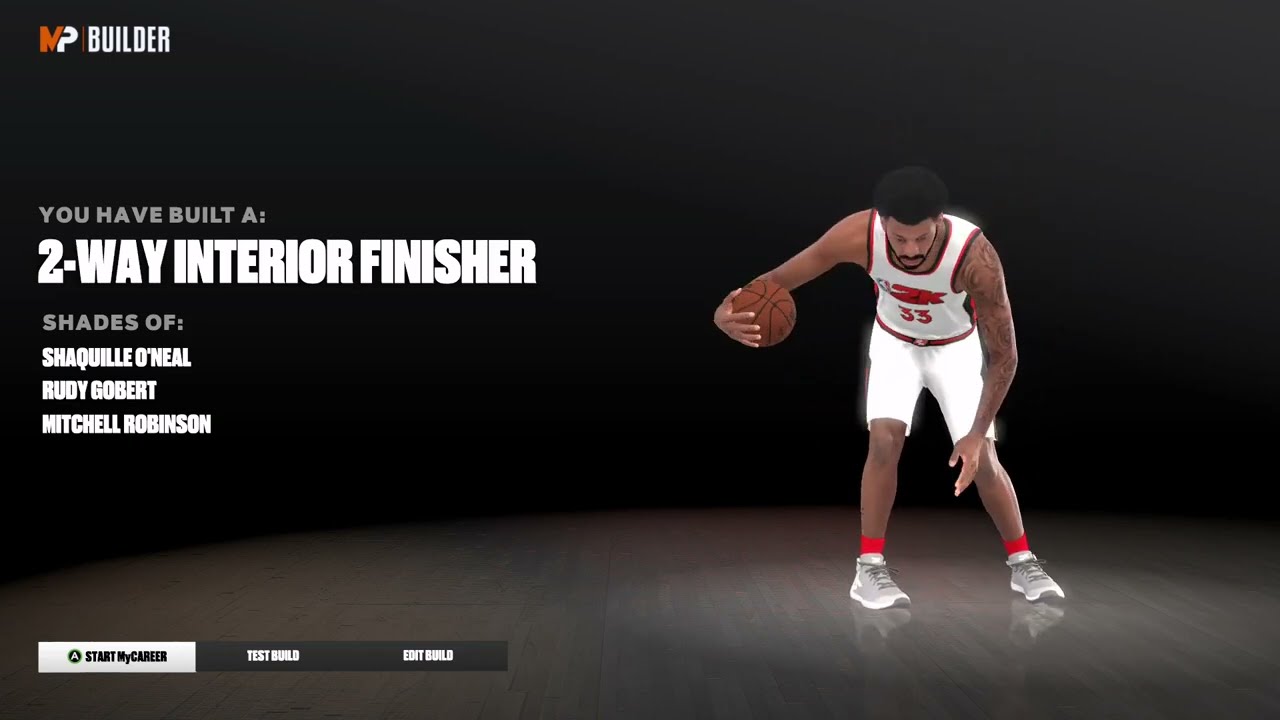 NBA 2K23 - PRIME KAREEM ABDUL-JABBAR BUILD CREATION ( 2 WAY INTERIOR FINISHER ) 54 BADGE UPGRADES