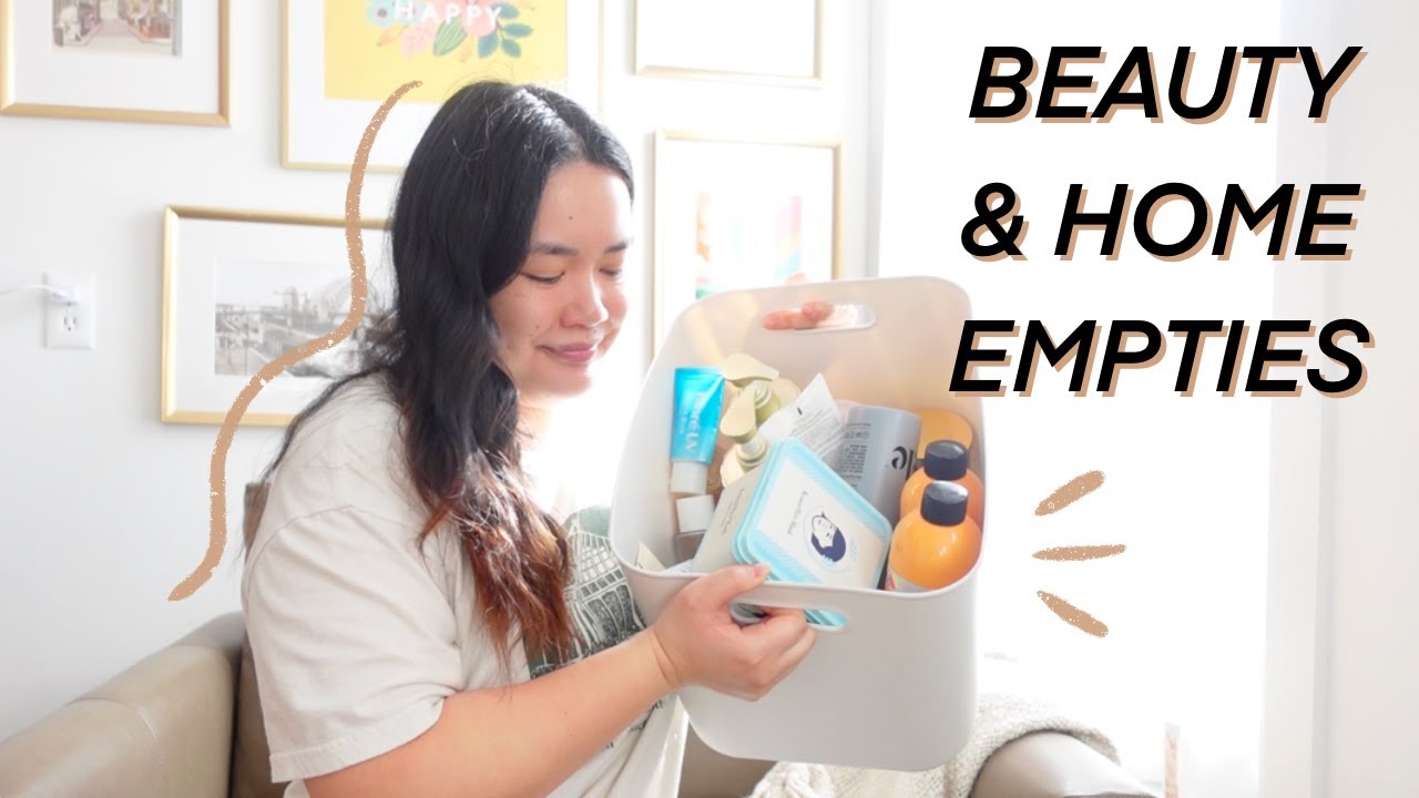 Beauty, Home, Makeup Empties [2025 ep 1]: disappointing kbeauty, one make up empty, lots of candles