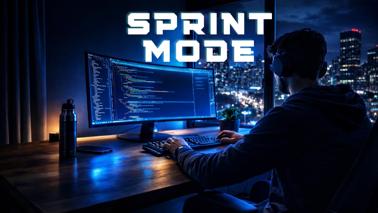 Coding Music for Deep Work — Sprint Mode (High Energy Session, 3 Hours)