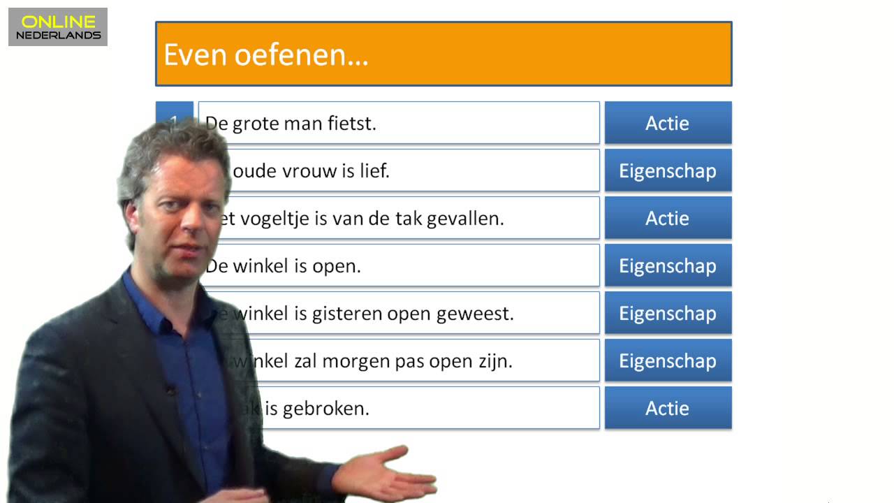 Zinsdelen (aflevering 6) - het naamwoordelijk gezegde