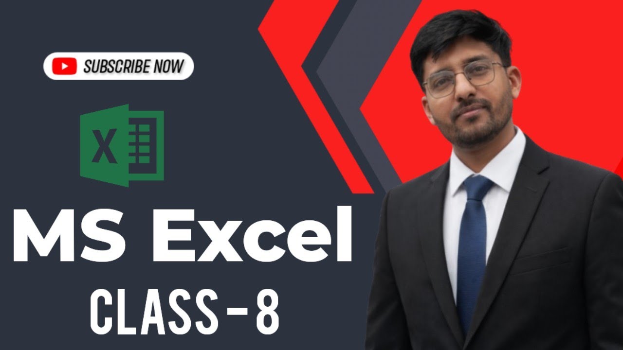 MS Excel Class - 8