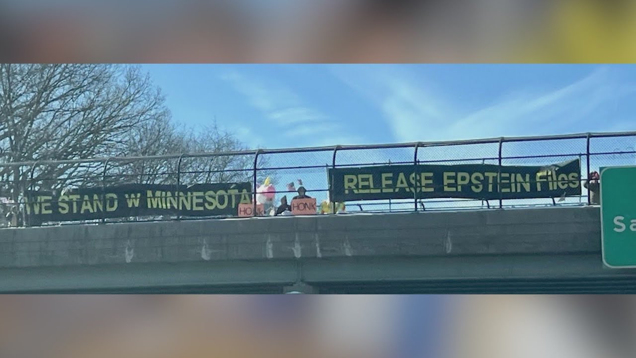 Legal battles continue over Connecticut overpass protesting rights