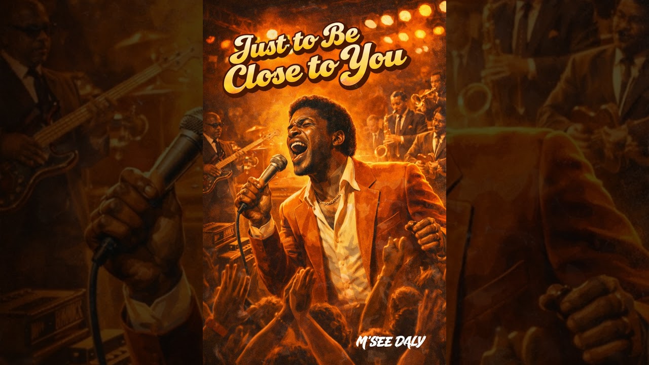 M'SEE DALY - Just to Be Close to You #funk #soul #rnb #live #livemusic #60s #groove