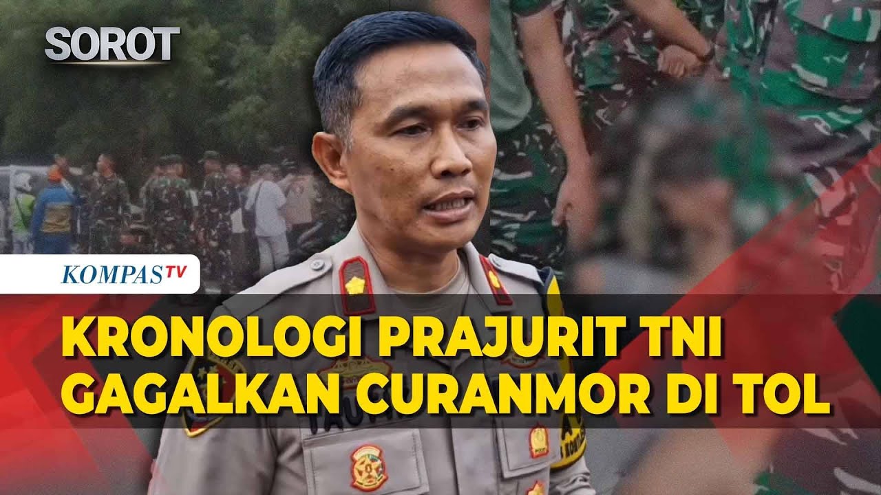 Polisi Ungkap Kronologi Aksi Prajurit TNI Gagalkan Curanmor di Tol Kebon Jeruk