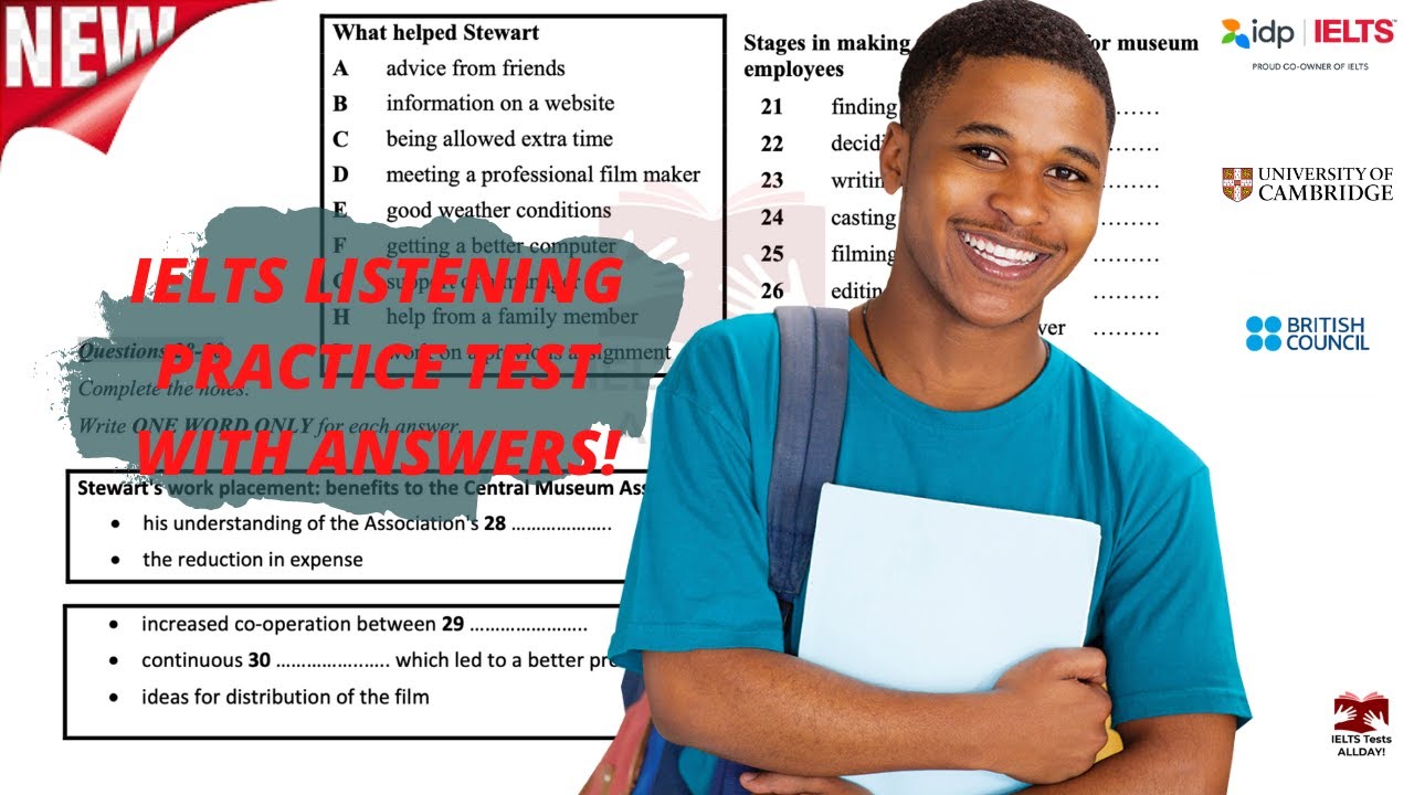 IELTS LISTENING PRACTICE TEST | 07.10.2021 | Test Builder test 1