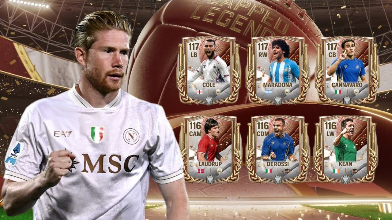 FC MOBILE: CAPPED LEGENDS YO'NALISHI BUNAQASI HALI BO'LMAGAN ILK DRAFTGA PREMIUM CARD TUSHDI