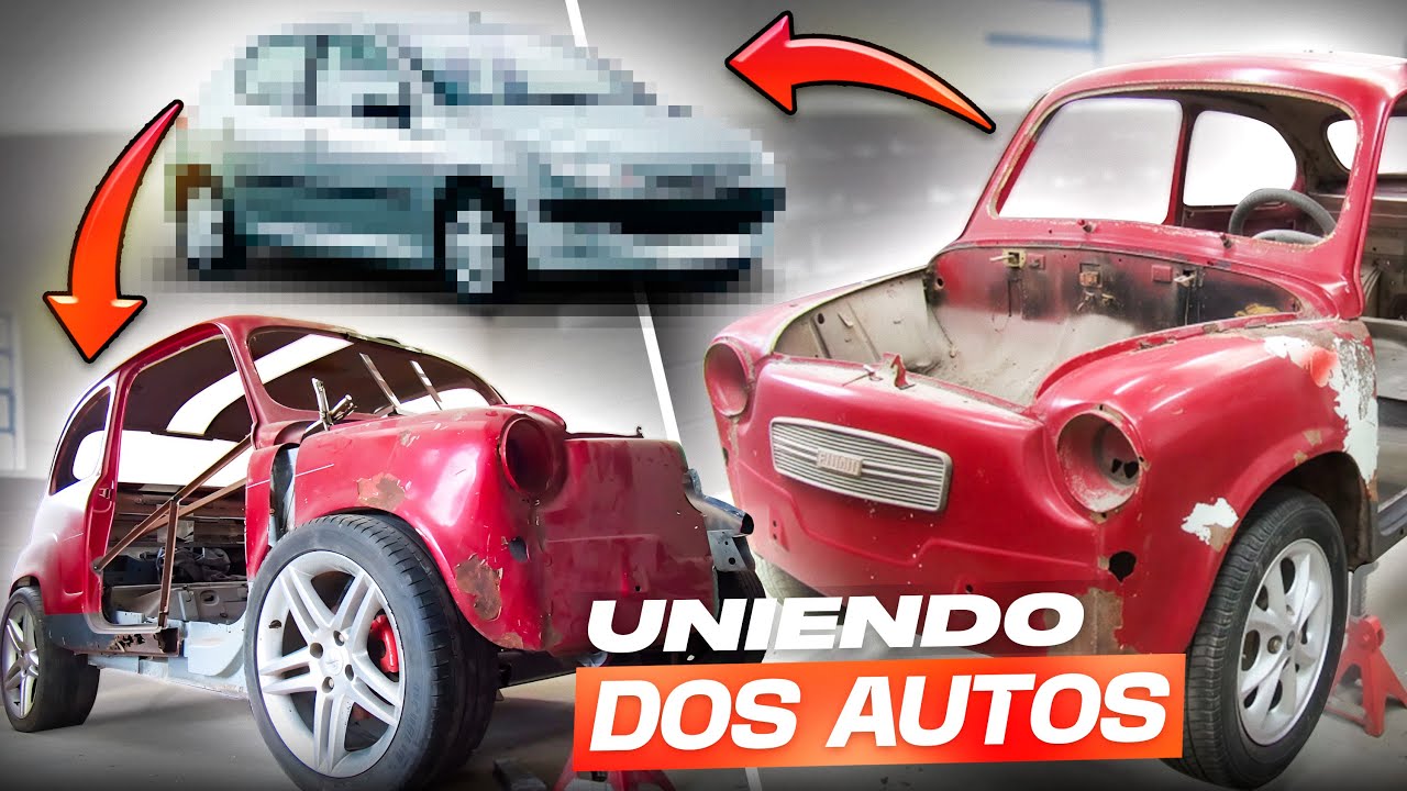 Я снял шасси с современного автомобиля для своего Fiat 600+20CM 😱 | Глава 3