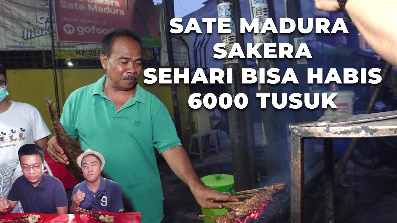 Sate Madura Krakatau Legend: Sehari Bisa Habis 6000 Tusuk Bah!