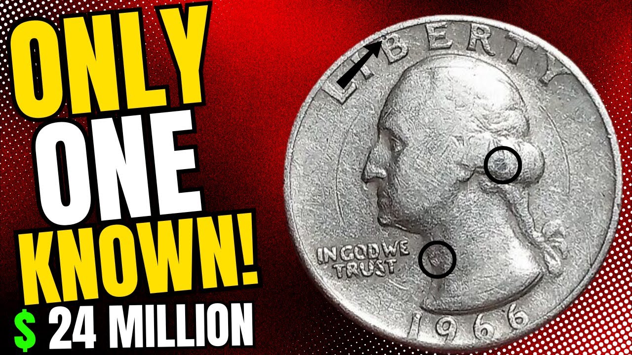 Top 7 Most Expensive & Rare Quarter Dollar Coins Worth Big Money - Only One Known!