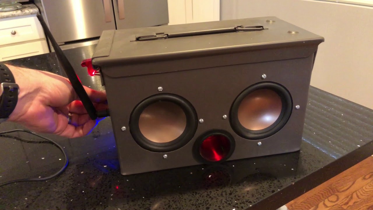 Wireless Ammo Can Speaker