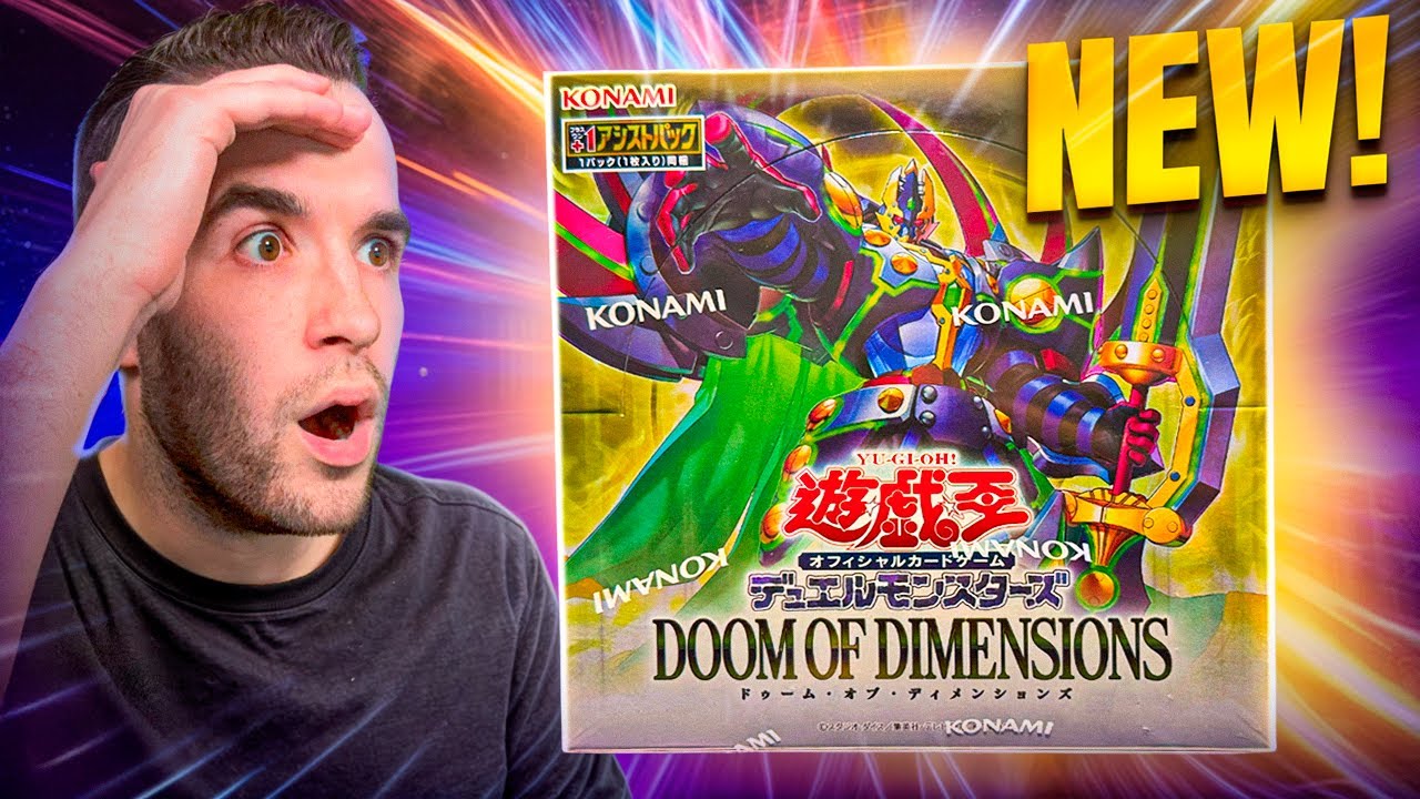Открываем НОВУЮ коробку Doom Of Dimensions от Konami! (СУПЕР АРТ-ВЕРСИЯ!)