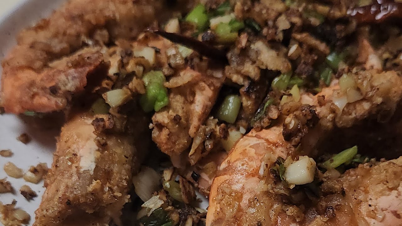 Valentines Day Special Salt and Pepper Shrimp #Shrimp #saltandPepperShrimp