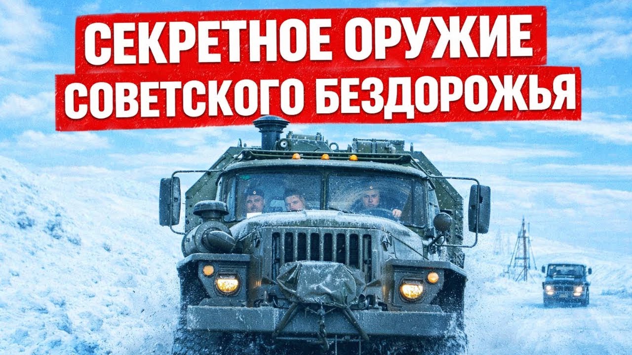 ЗАПАДНЫЕ ИНЖЕНЕРЫ КУСАЛИ ЛОКТИ КОГДА УВИДЕЛИ НА ЧТО СПОСОБНЫ ЭТИ ГРУЗОВИКИ СССР!