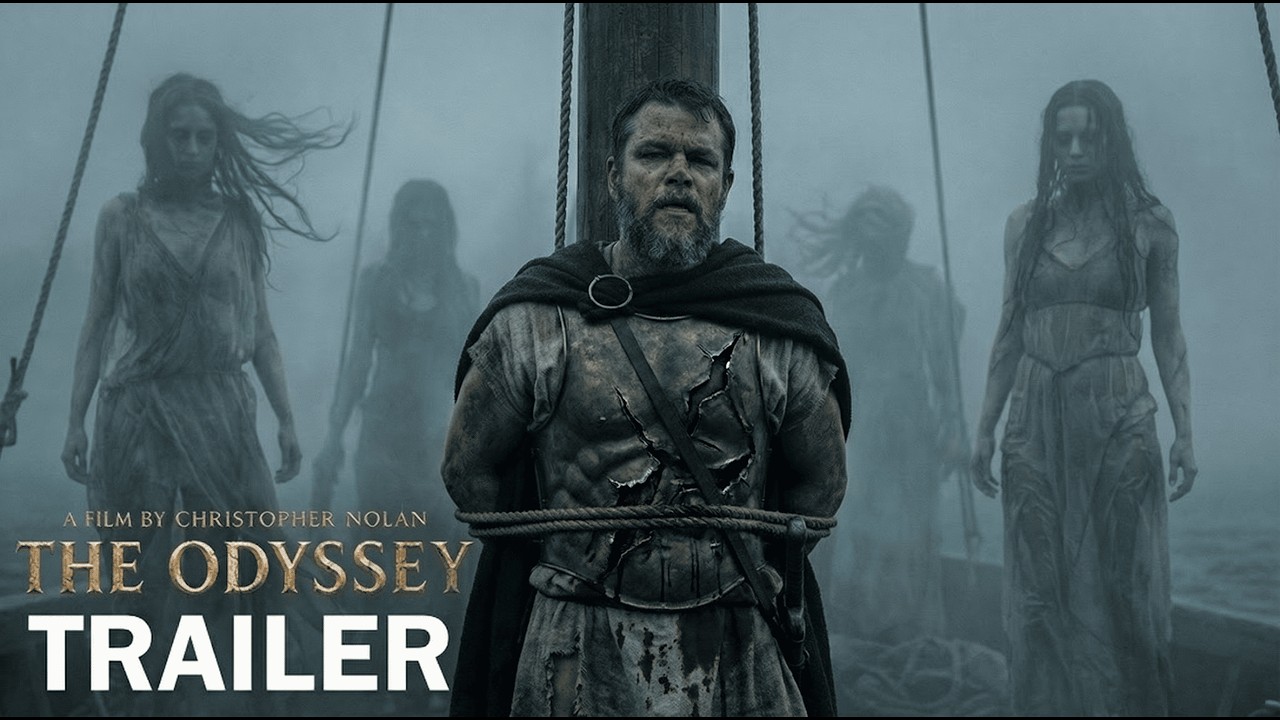 THE ODYSSEY (2026) Official IMAX Trailer &ndash; Matt Damon as Odysseus | Epic Myth Movie | concept