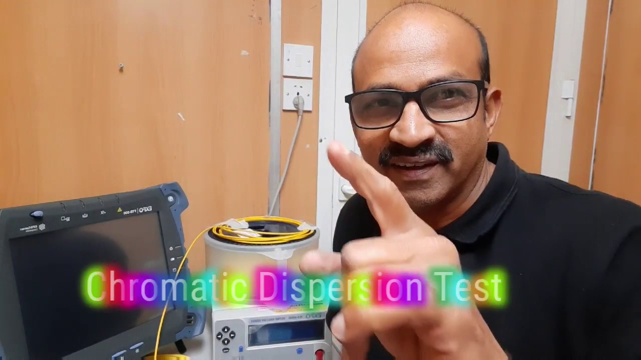 HOW TO PERFORM CD TEST IN OPTICAL FIBER LINK