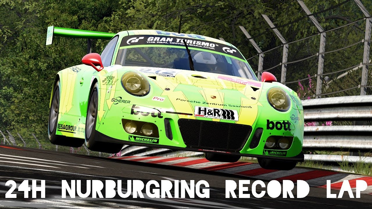 24h Nürburgring Lap Record - How fast is the Manthey Porsche GT3 R in Assetto Corsa?