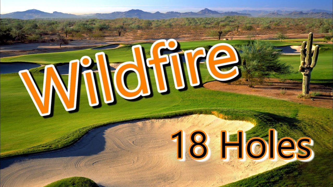 WILDFIRE- FALDO COURSE | 18 Holes | Bunkers everywhere