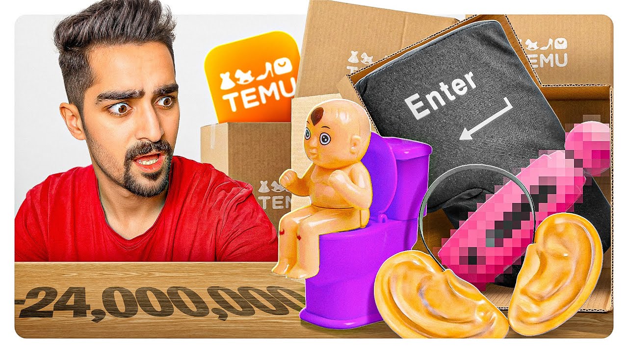 24 میلیون ضرر کردم تو این سایت 🤯 TEMU