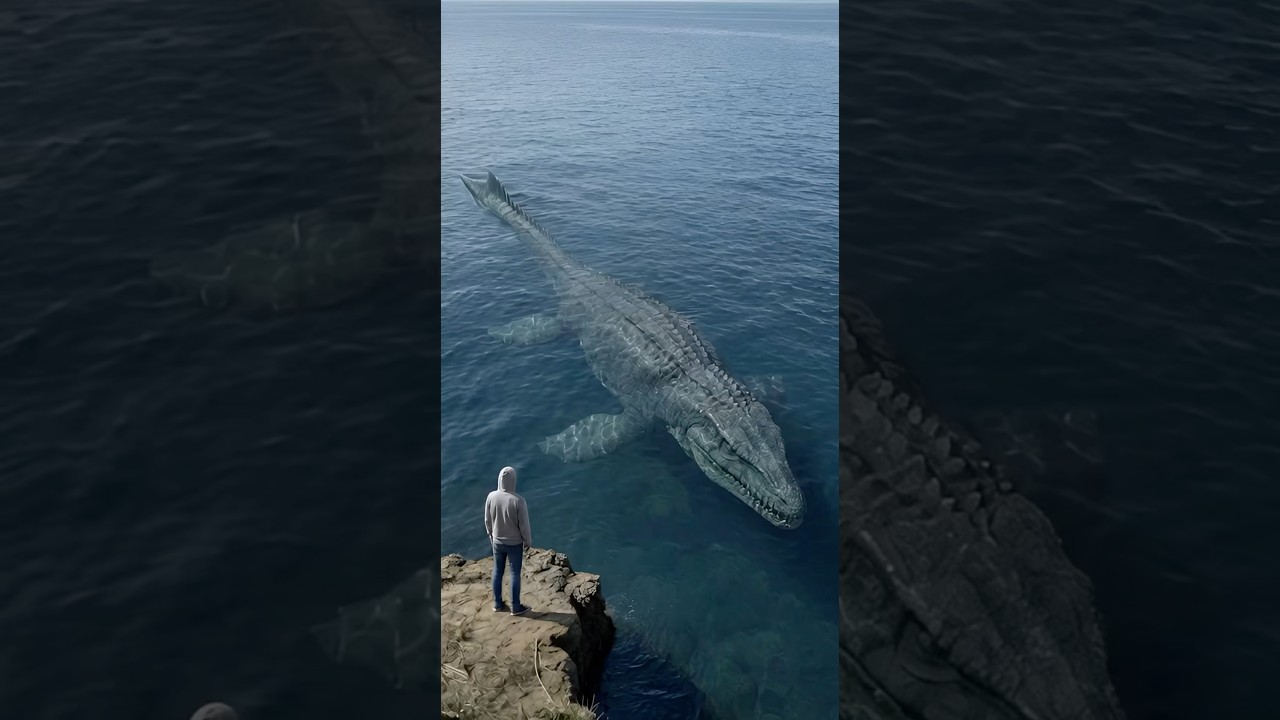 Mosasaurus vs Human — Ocean Monster