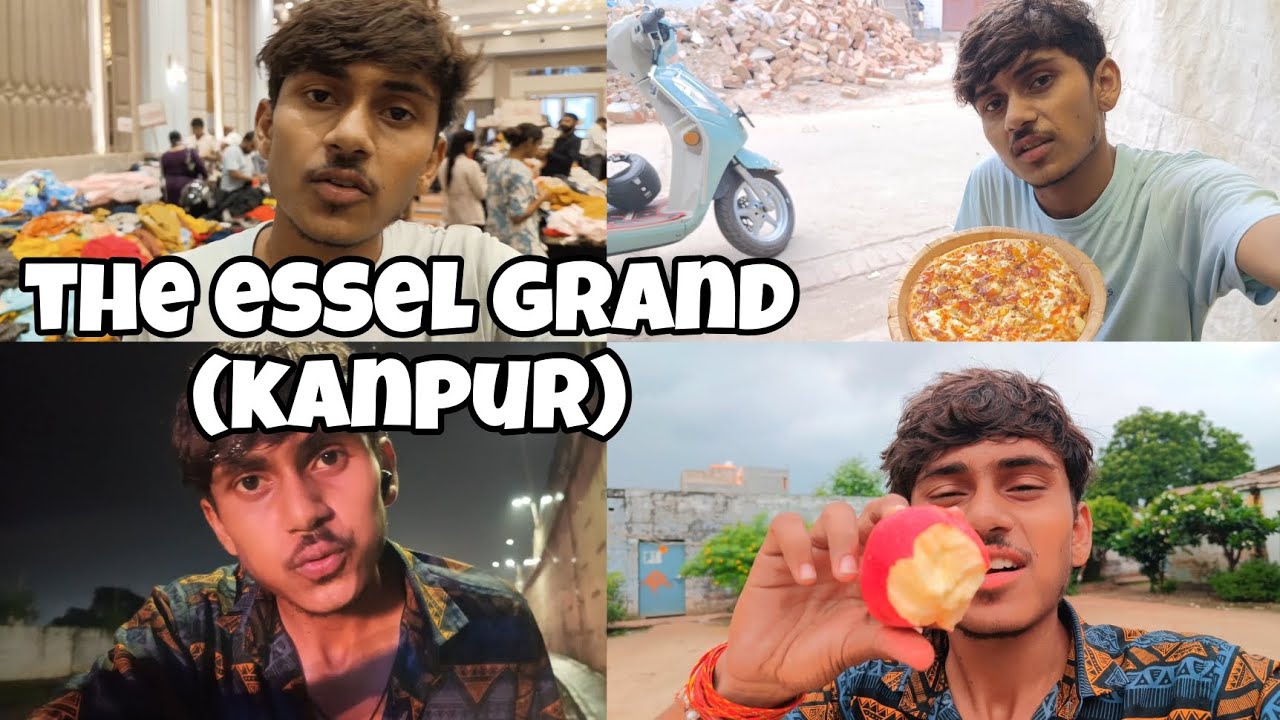 Organic Pizza 🍕 Only ₹50 | The essel grand kanpur sale🛍️|| Avinash Tiwari 