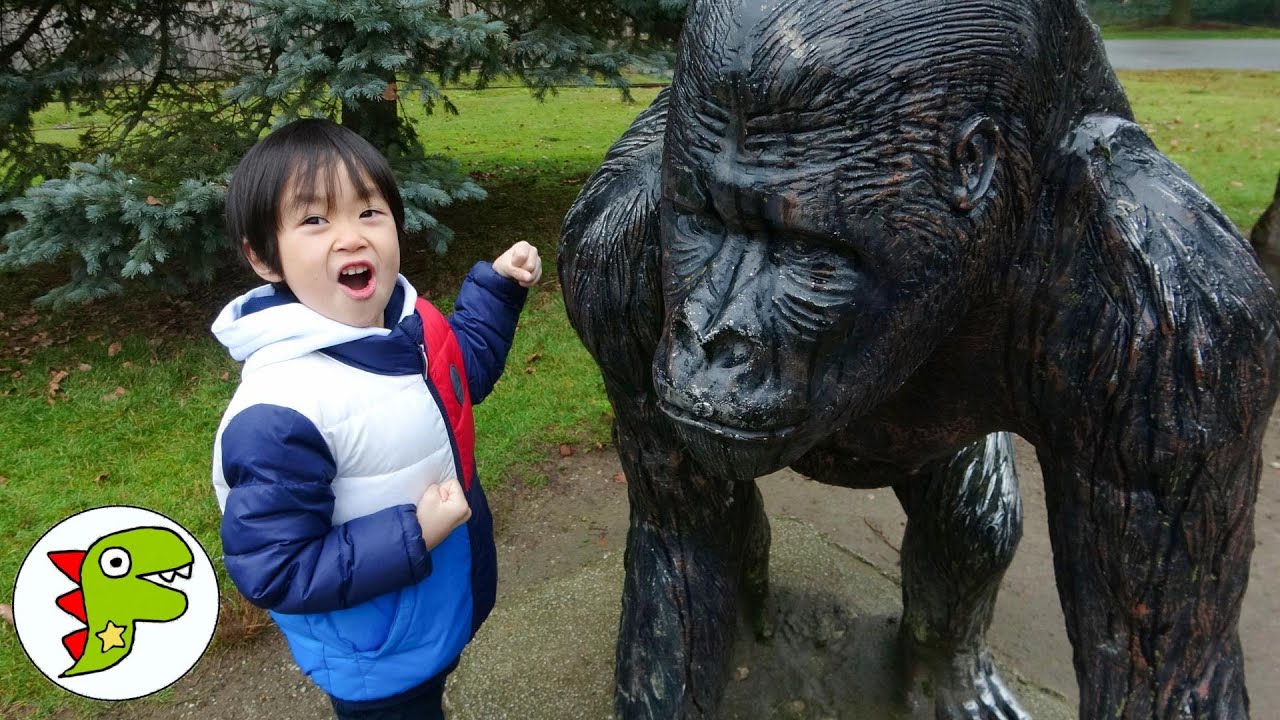 おでかけ バンクーバー動物園にいったよ！いろいろなどうぶつをみつけよう！ トイキッズ