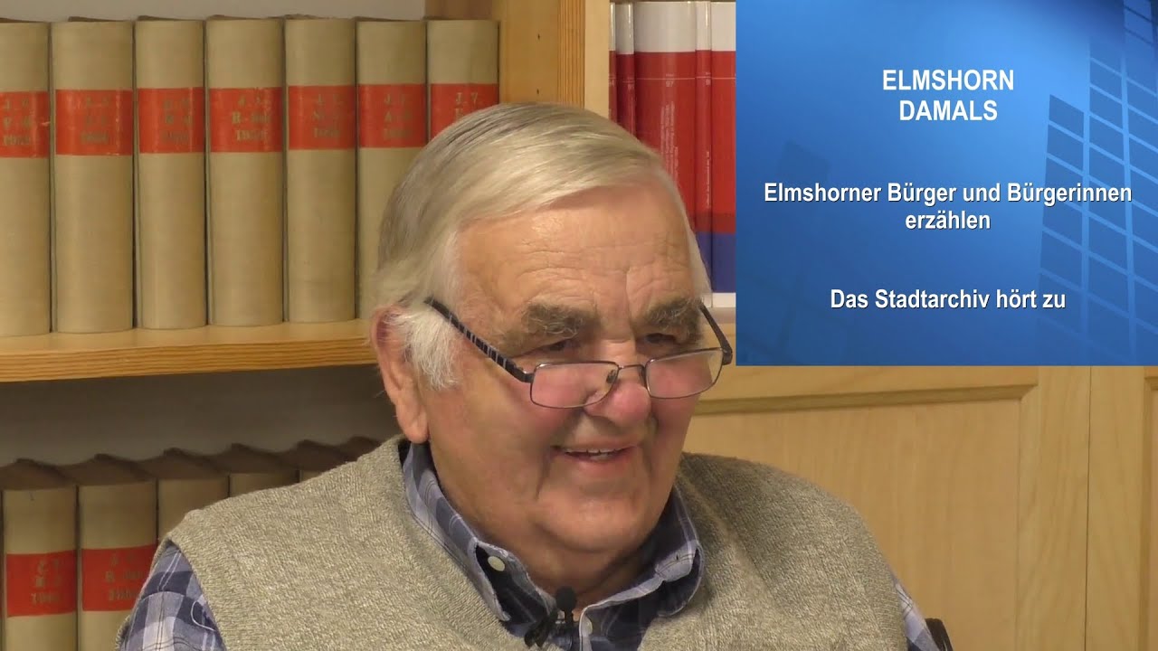 Elmshorn damals: Zeitzeuge Otto Schinkel