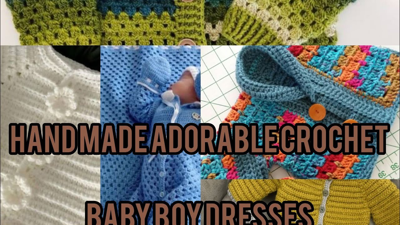 Cute Baby Boy Crochet Dress Design#trend#trending