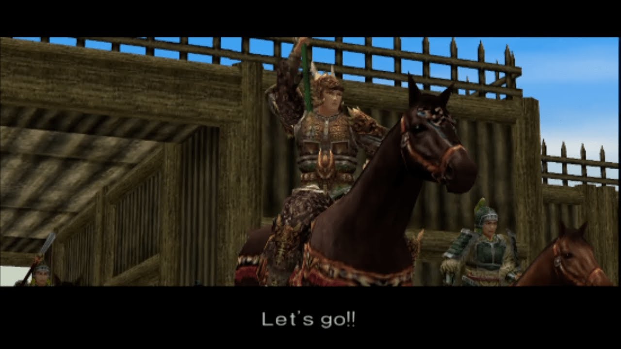 The Battle of Tong Gate Cutscenes (Wei) | HD Widescreen | Dynasty Warriors 3 (PS2)