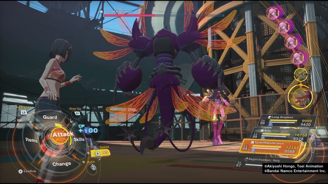 Digimon Story Time Stranger LordKnightmon Mega+