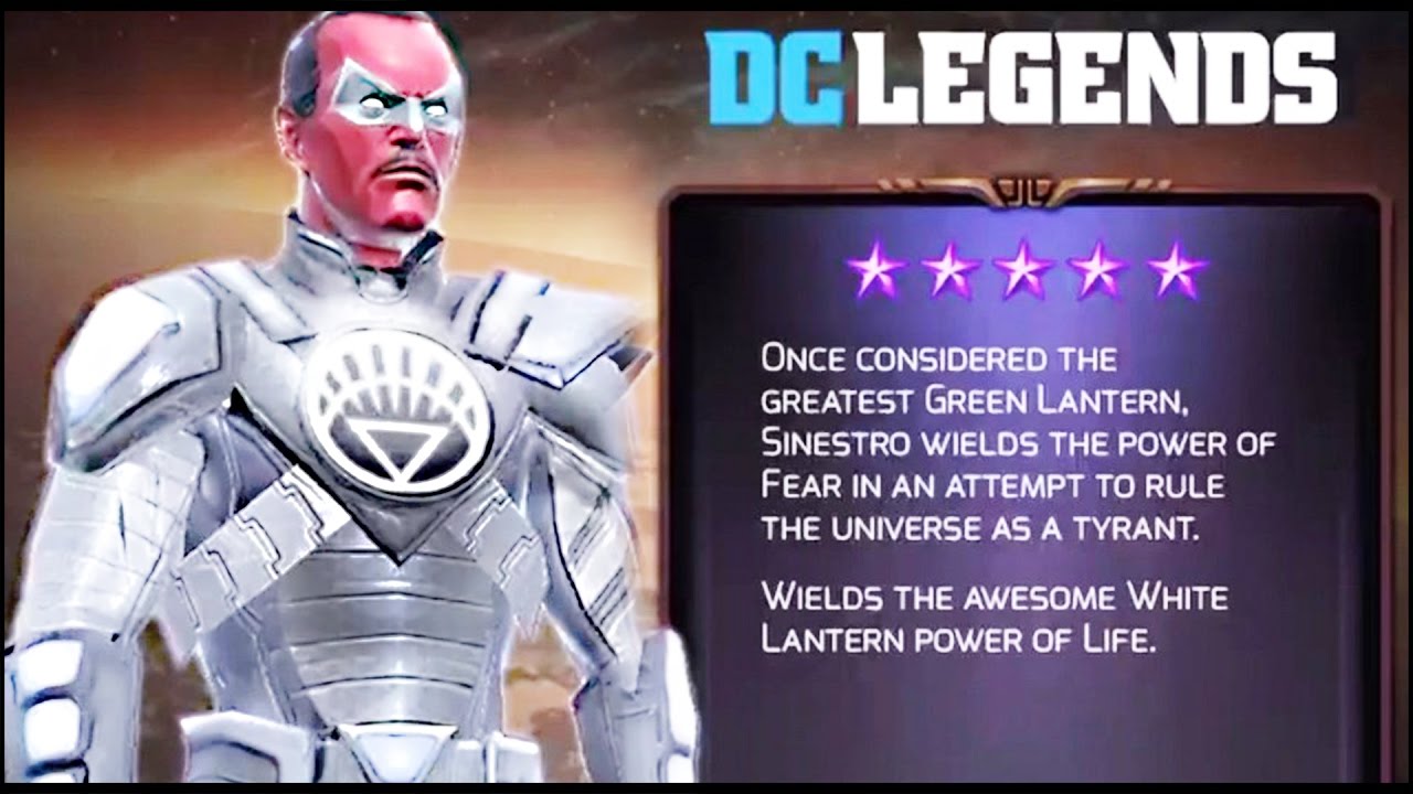 Legendary White Lantern Sinestro | DC Legends