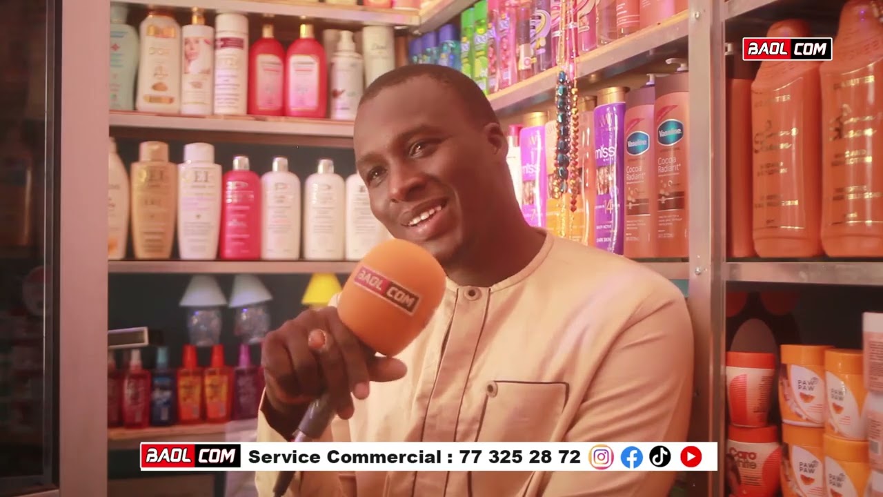 Découverte: Cosmétiques Massalikoul Djinanae Séséne chez Ousseynou Touré.