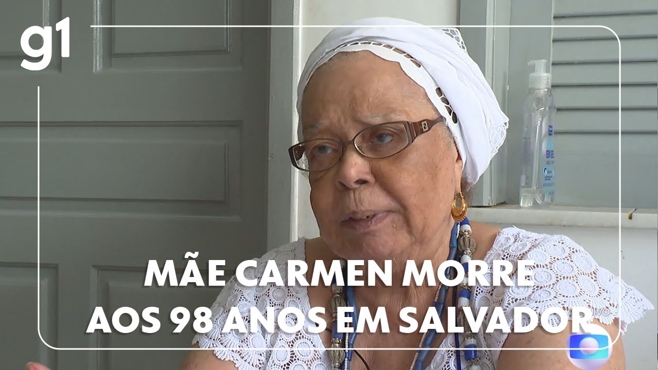 M&atilde;e Carmen, Ialorix&aacute; do terreiro do Gantois, morre aos 98 anos em Salvador
