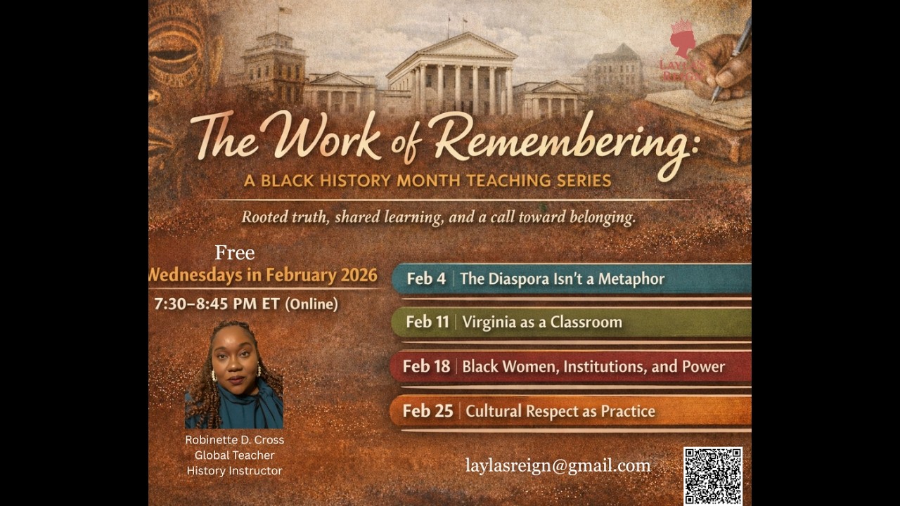The Work of Remembering: Black Women in Schools, Institutions, and Power