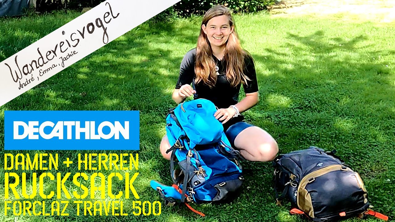 Review: DECATHLON SIMOND Trekkingrucksack Easyfit MT100 für Damen und Herren.