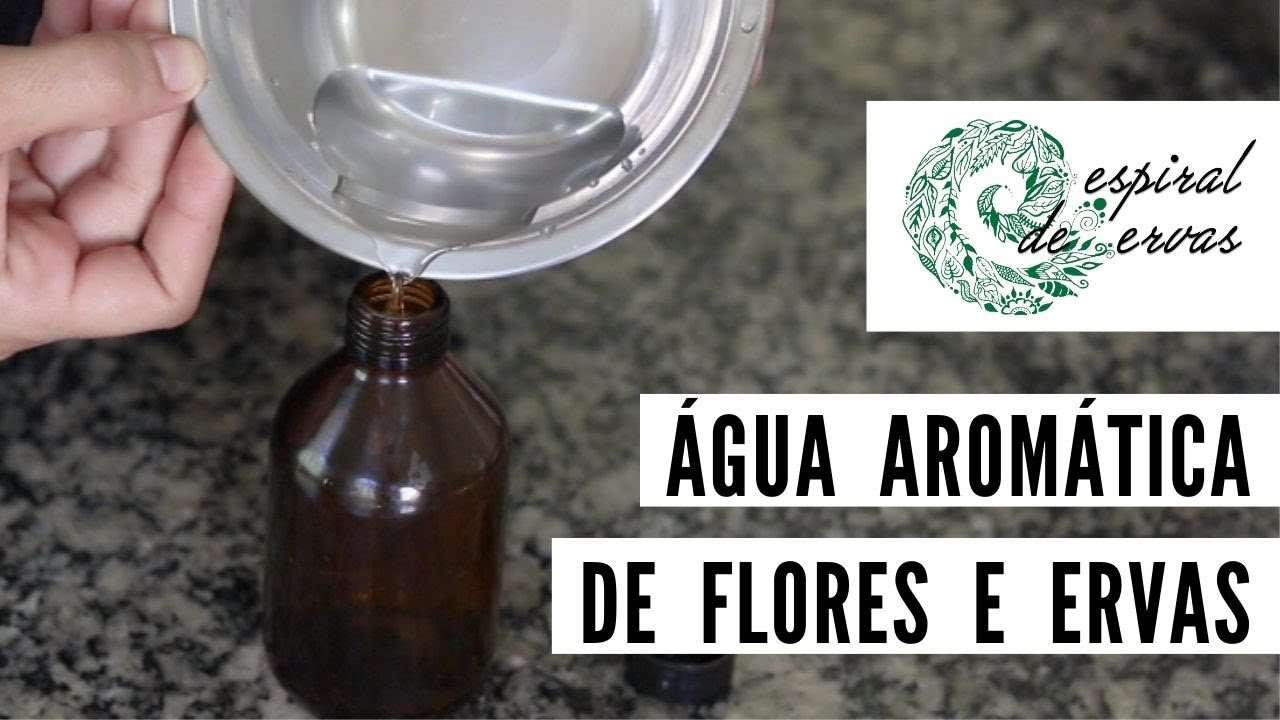 Água Aromática de Flores e Ervas