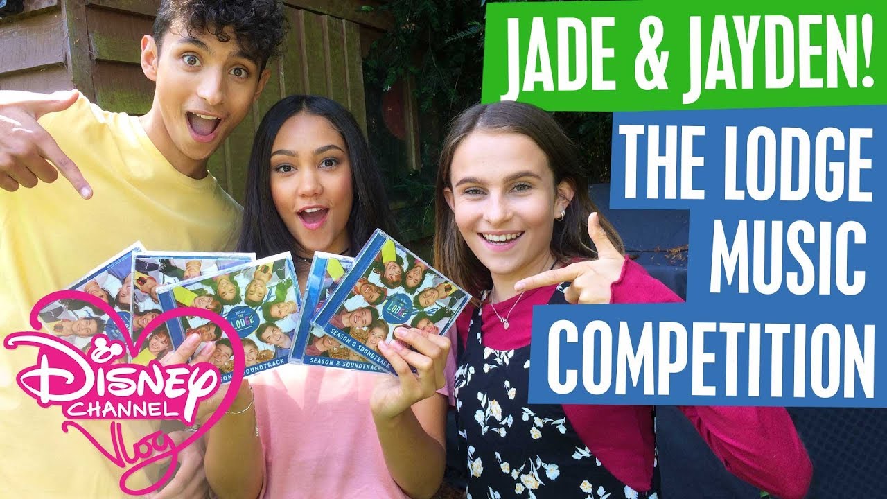 DISNEY CHANNEL VLOG with guest stars JADE & JAYDEN! | THE LODGE MUSIC COMPETITION
