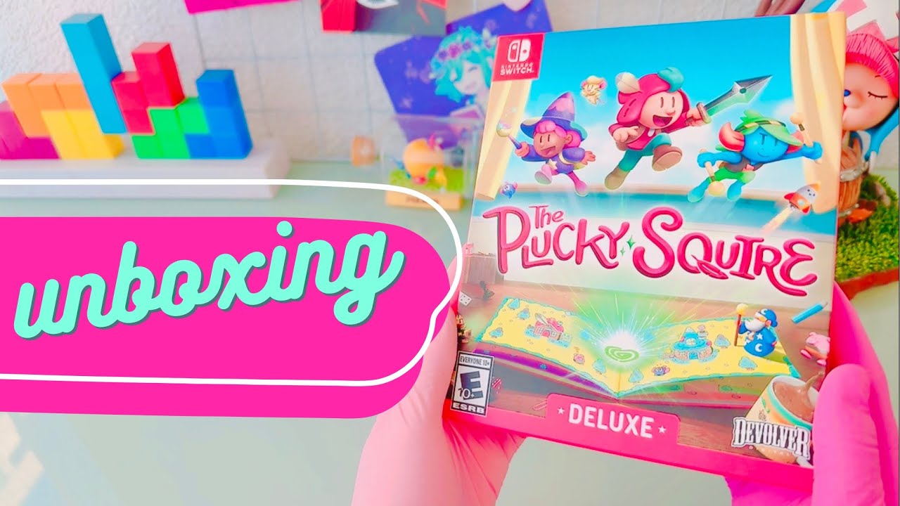 The Plucky Squire / El escudero Valiente Nintendo Switch Unboxing 🗡
