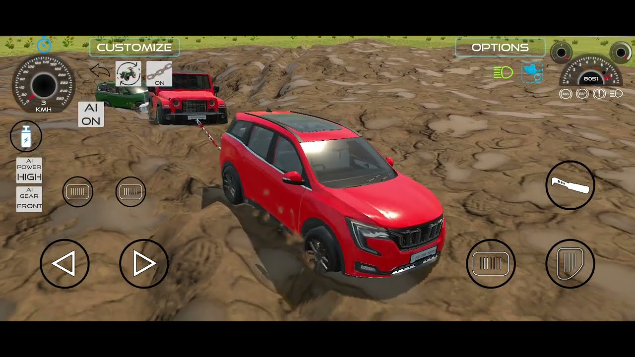 All car mud recovery (Tocchan power) 😱💯