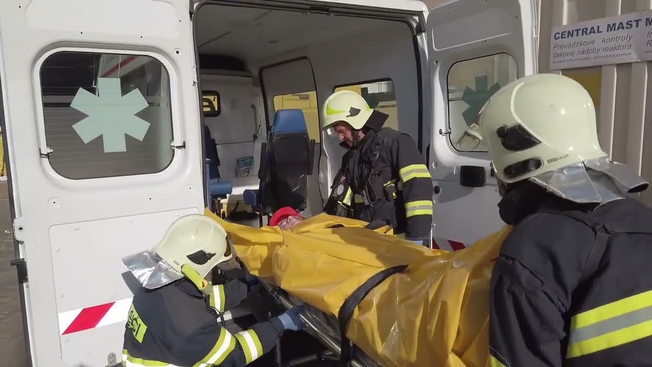 Celoareálové havarijné cvičenie v AE Mochovce (12.5.2022)