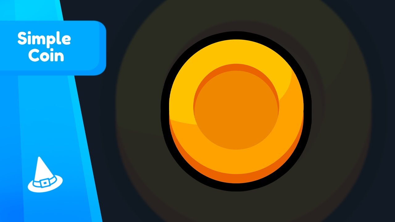 How to make a simple coin icon