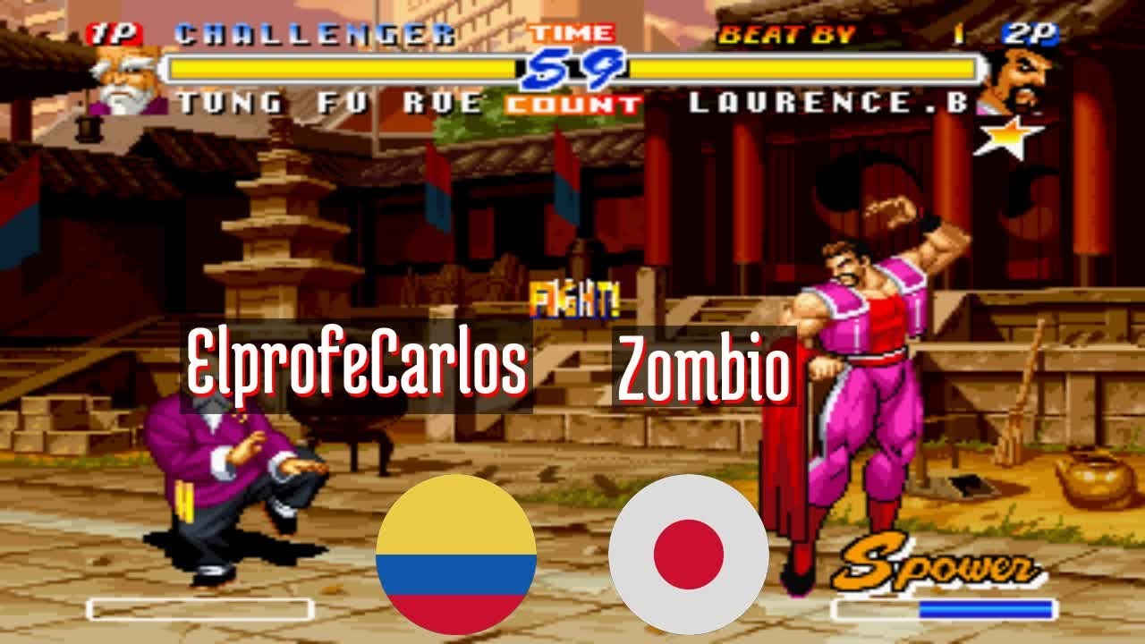 @rbff2h: ElprofeCarlos (CO) vs Zombio (JP) [Real Bout Fatal Fury 2 rbff2 Fightcade] Apr 15