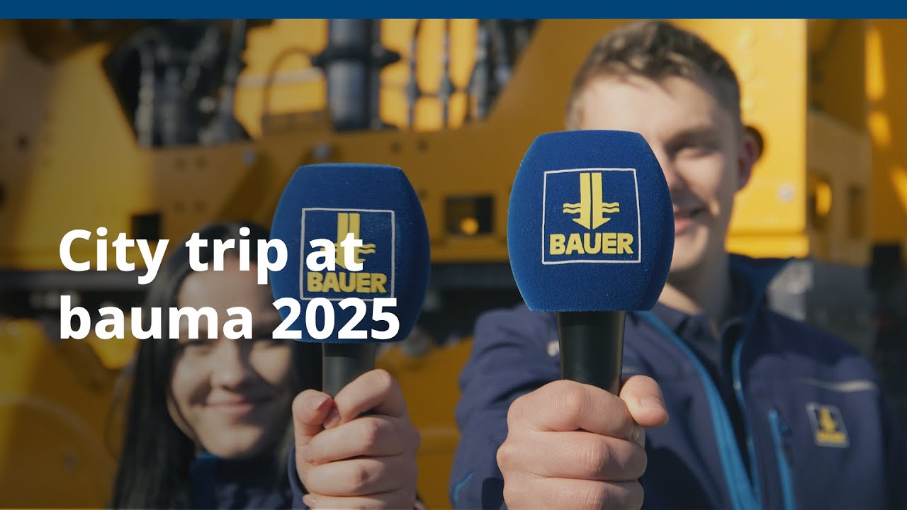 BAUER City Walk – A gigantic city trip – Episode 1 | BAUER Maschinen GmbH