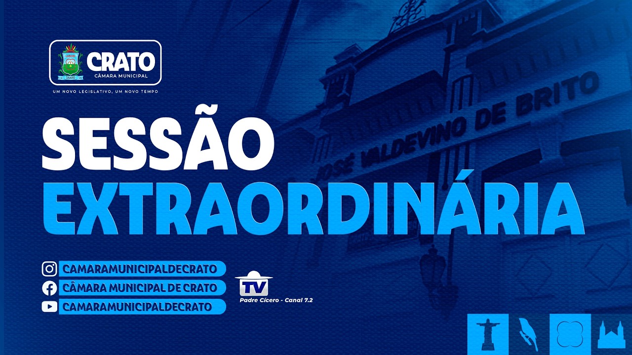 SESSÃO ORDINÁRIA 24/02/2026 - CÂMARA MUNICIPAL DE CRATO - CE