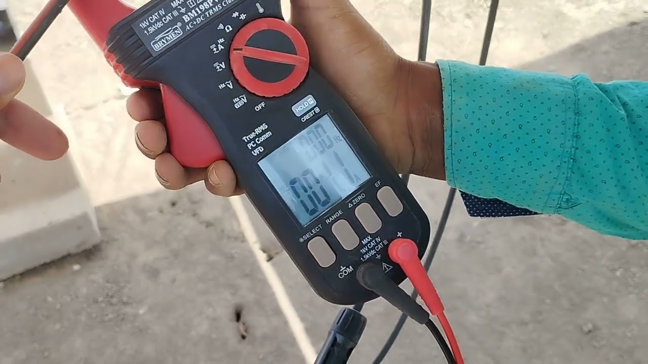 series & parallel connection of pv module in solar power plant