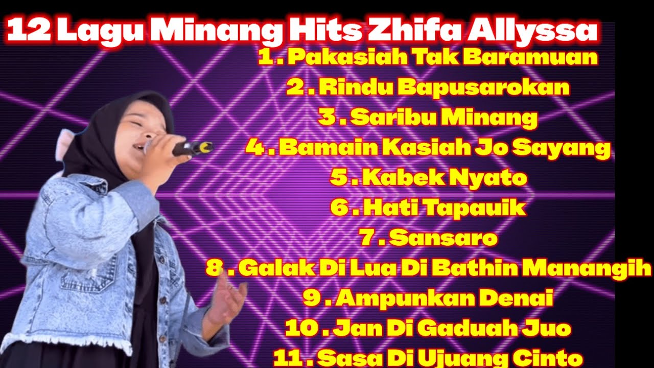 Top Hits Lagu Minang Zhifa Allyssa Populer