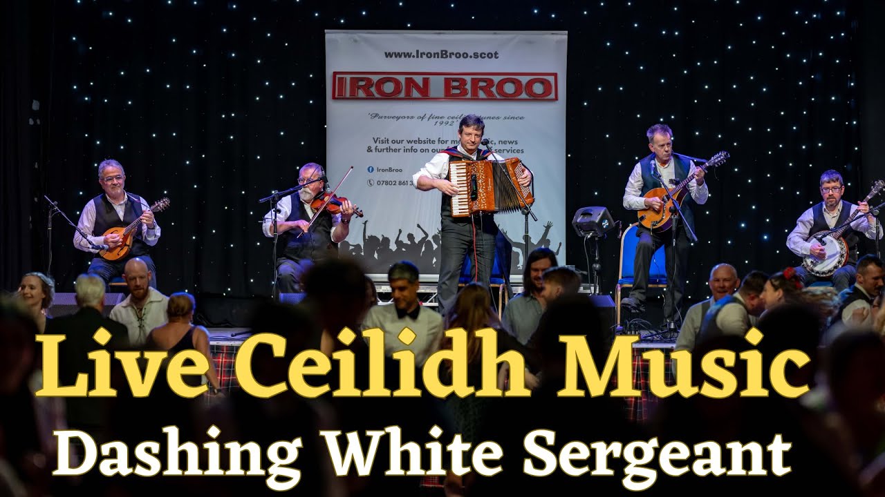 Live Ceilidh Music Iron Broo Ceilidh Band - Aberdeen Beach Ballroom Burns Night 2025