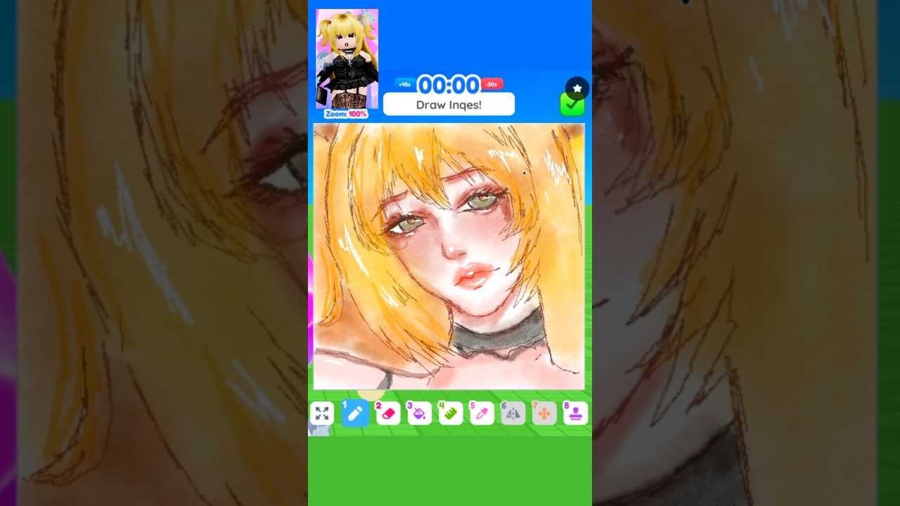 Draw me on ROBLOX✨&hearts;️(pt.128) #roblox #robloxdrawing​#artist